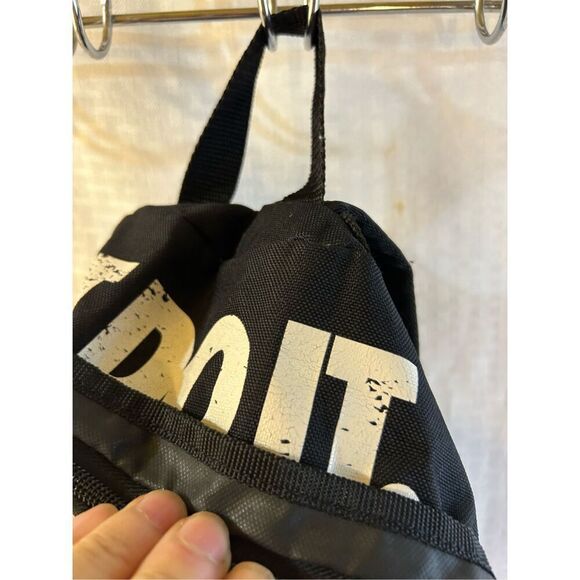 Nike "Just Do It" mini backpack bag 11x13" (distressed logo) key chain zipper - Picture 4 of 10